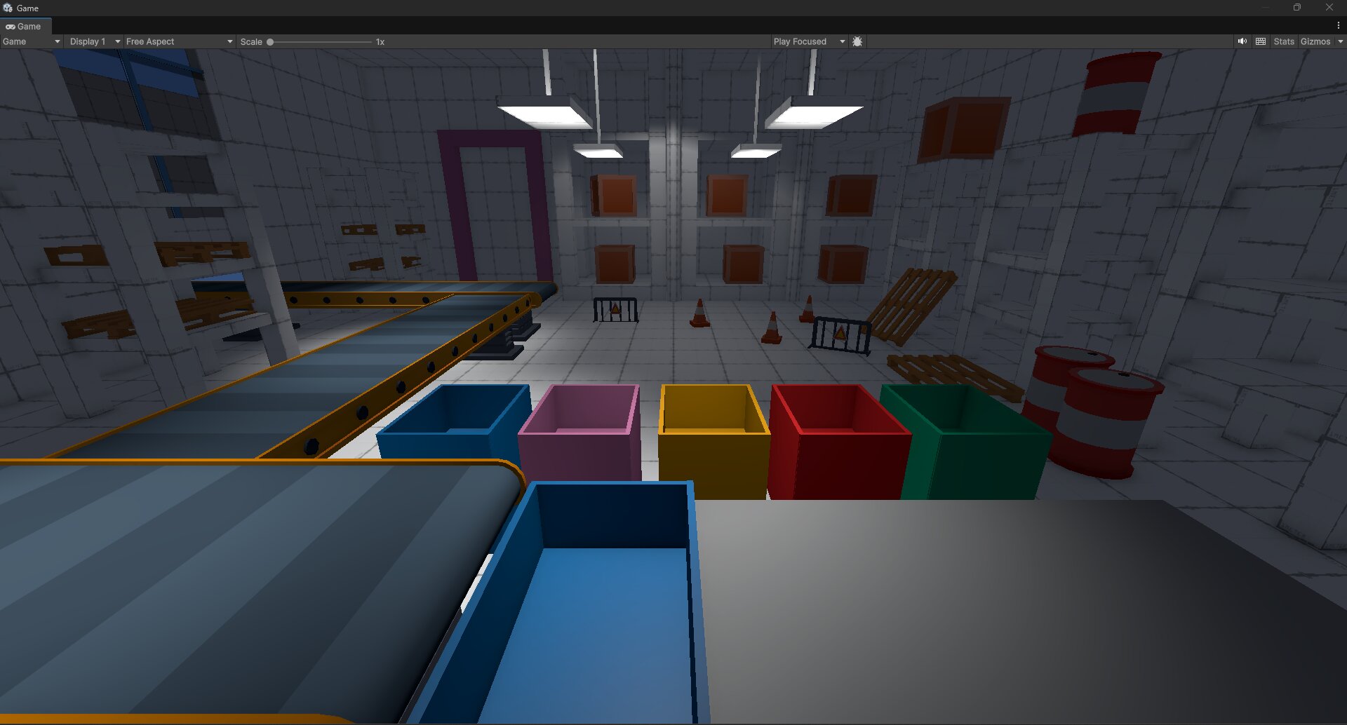 Lighting and layout polish phase