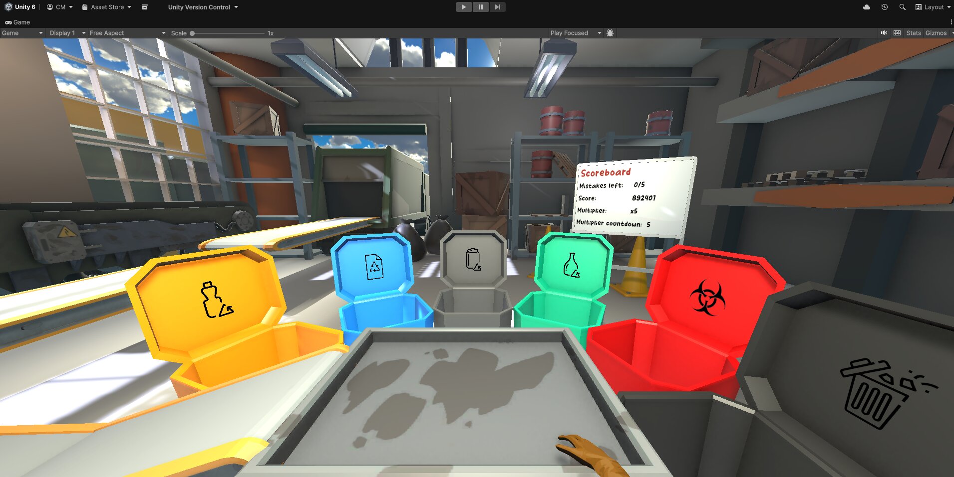 Final environment detailing